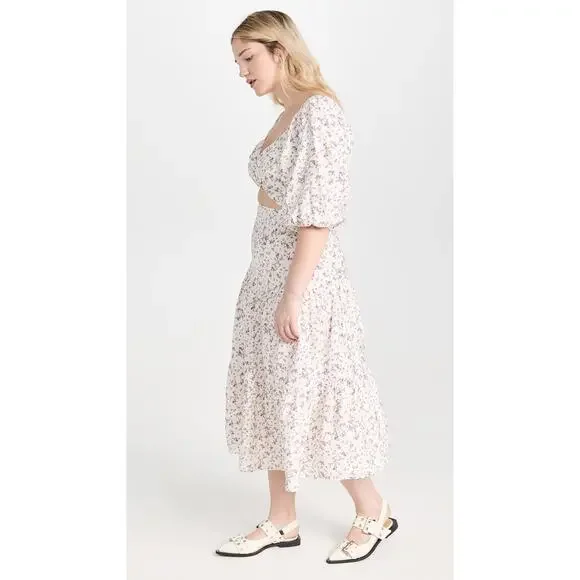 MINK PINK Hailey Midi Floral Dress NWT Size XL - Picture 3 of 8